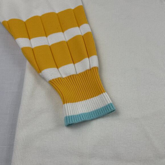 Lacoste Women's Low V-Neck Loose Fit Sweater, Size L - Picture 6 of 11